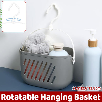 Bathroom Hanging Basket Suspended Sink Storage Shower Gel Storage Bathing Basket