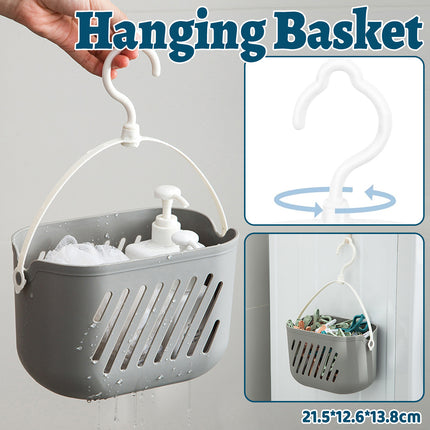 Bathroom Hanging Basket Suspended Sink Storage Shower Gel Storage Bathing Basket