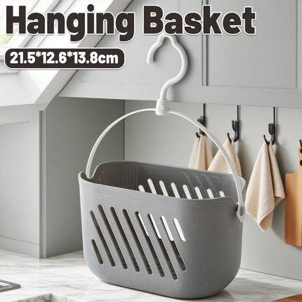 Bathroom Hanging Basket Suspended Sink Storage Shower Gel Storage Bathing Basket