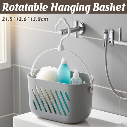 Bathroom Hanging Basket Suspended Sink Storage Shower Gel Storage Bathing Basket