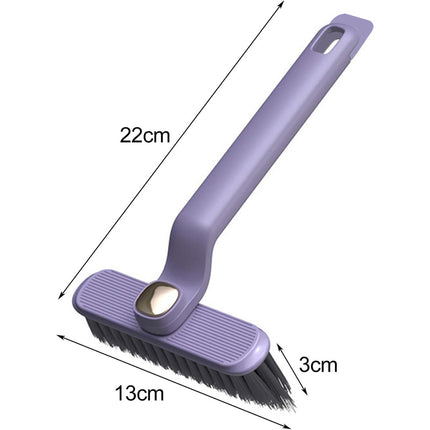 Multi-Functional Rotary Cleaning Brush Hard Bristle Slot Seam Wall Tile Brush