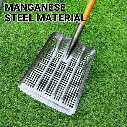 Hollow Thickened Peanut Leaky Shovel Agricultural Manganese Steel Corn Shovel