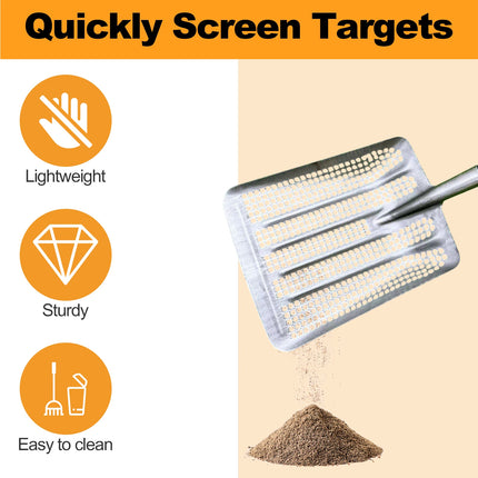 Hollow Thickened Peanut Leaky Shovel Agricultural Manganese Steel Corn Shovel