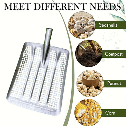 Hollow Thickened Peanut Leaky Shovel Agricultural Manganese Steel Corn Shovel