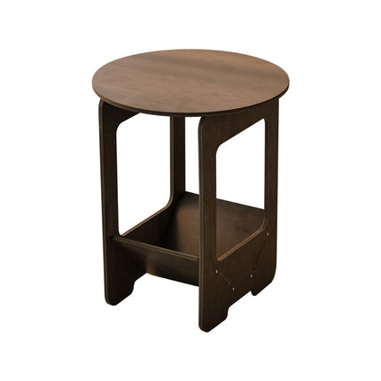Double Layer Bedside Storage Table for Bedroom Living Room Nightstand Organizer