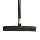 Rubber Broom Non Slip Handle Efficiently Cleans Floors Sofa Pet Fur Lint Dust