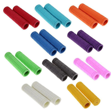 Rubber Grips For Bmx Mtb Cycle Road Mountain Bike Scooter Bicycle Handle Bar - Aimall