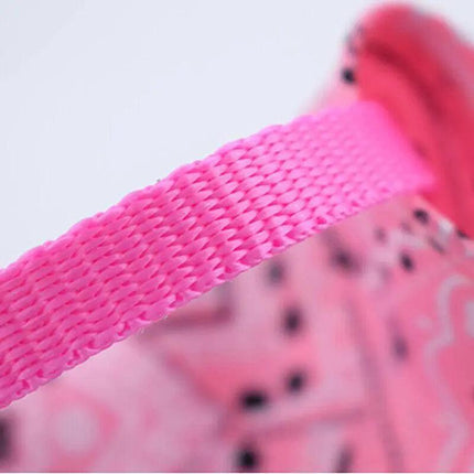 S/M/L Adjustable Pet Dog Bandana Collar Triangle Scarf For Puppy Cat Neckerchief - Aimall