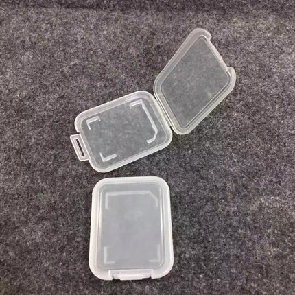 20PCS Plastic SD Card Storage Case Dustproof Design for Memory Card Organizing