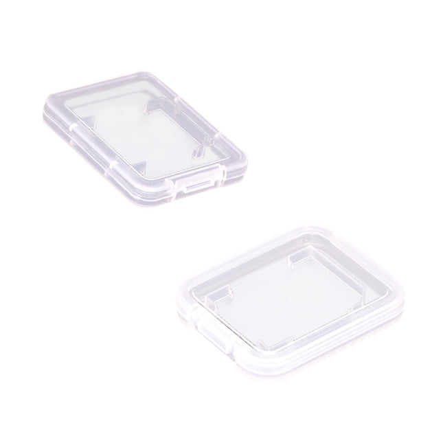 20PCS Plastic SD Card Storage Case Dustproof Design for Memory Card Organizing