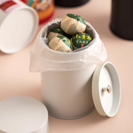 5PCS Tinplate Tea Storage Can Airtight Tin Tea Container for Coffee Tea Sugar