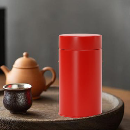 5PCS Tinplate Tea Storage Can Airtight Tin Tea Container for Coffee Tea Sugar