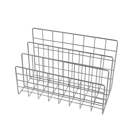 Minimalist Desktop Book Holder Metal Book Rack Organizer Home Office Desk Use