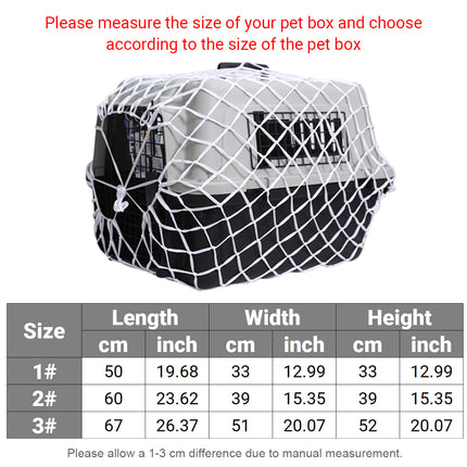Pet Carrier Net Bag for Cat Dog Travel Mesh Cover Protective Tote Use