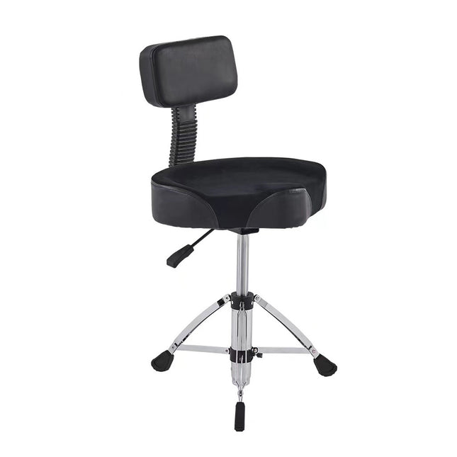 Adjustable Saddle Drum Seat for Drummers Home Studio Stage Comfortable Use