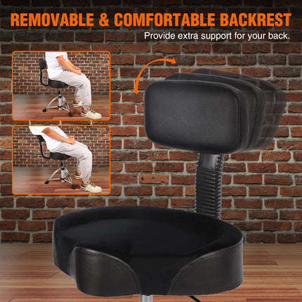 Adjustable Saddle Drum Seat for Drummers Home Studio Stage Comfortable Use