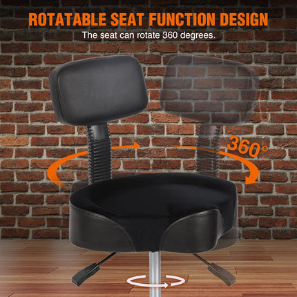 Adjustable Saddle Drum Seat for Drummers Home Studio Stage Comfortable Use