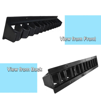 Long Whip Tool Storage Rack Horse Gear and Whip Rack Wall Mount Organizer