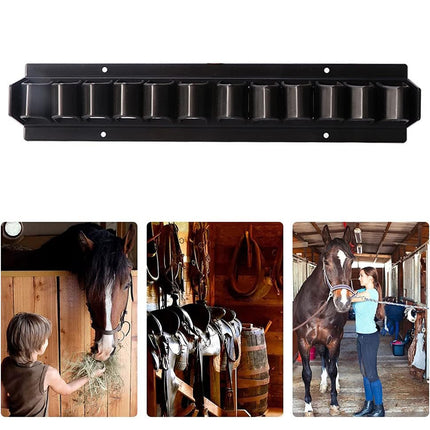 Long Whip Tool Storage Rack Horse Gear and Whip Rack Wall Mount Organizer