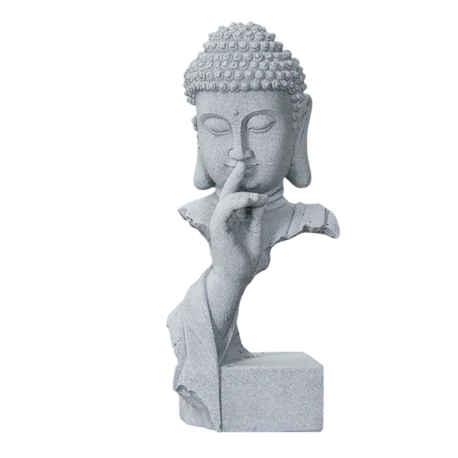 Chinese Garden Buddha Ornament Fish Tank Decoration Resin Statue Landscaping