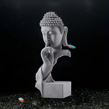Chinese Garden Buddha Ornament Fish Tank Decoration Resin Statue Landscaping