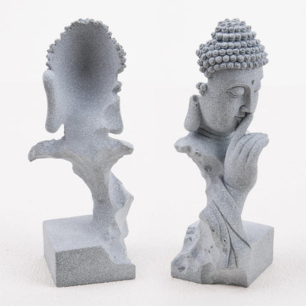 Chinese Garden Buddha Ornament Fish Tank Decoration Resin Statue Landscaping
