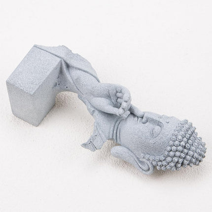 Chinese Garden Buddha Ornament Fish Tank Decoration Resin Statue Landscaping