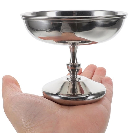 304 Stainless Steel Goblet Hotel Restaurant Ice Cream Cup Bar Dessert Fruit