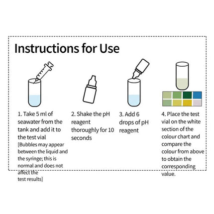 Salifert pH Profi Test Kit Marine Aquarium 50 Tests