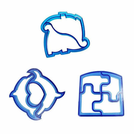 Sandwich Mould Food Biscuit Bread Cutter Cookies Cake DIY Lunch Toast Kids AU - Aimall