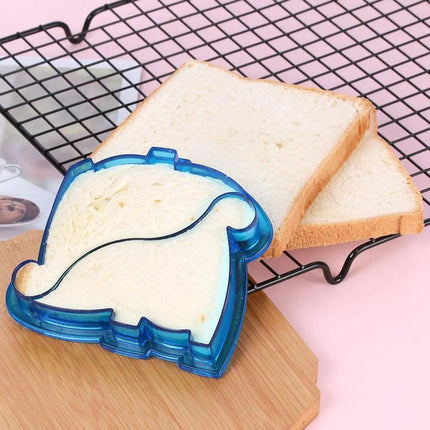 Sandwich Mould Food Biscuit Bread Cutter Cookies Cake DIY Lunch Toast Kids AU - Aimall