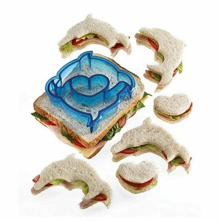 Sandwich Mould Food Biscuit Bread Cutter Cookies Cake DIY Lunch Toast Kids AU - Aimall