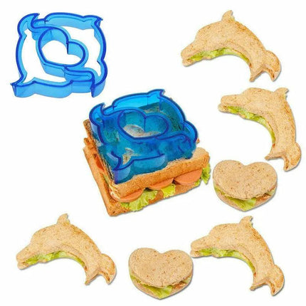 Sandwich Mould Food Biscuit Bread Cutter Cookies Cake DIY Lunch Toast Kids AU - Aimall