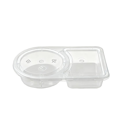 50PCS Disposable Takeaway Sauce Containers with Lids Food Grade Home Delivery