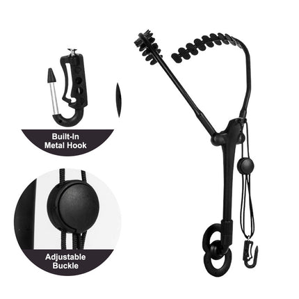 Saxophone Strap Double Shoulder Adjustable Neck Hanging Strap For Musician Use