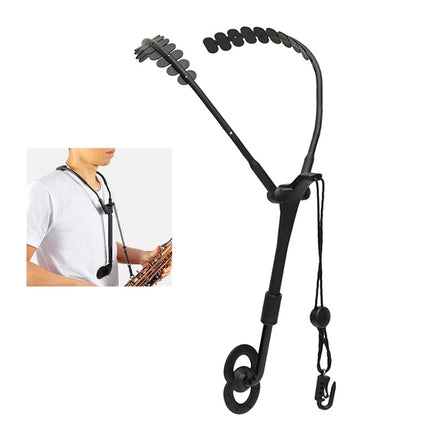 Saxophone Strap Double Shoulder Adjustable Neck Hanging Strap For Musician Use