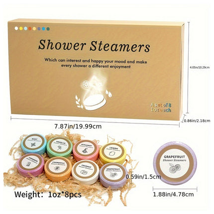 Shower Steamers Gift Set Aromatherapy Tablets for Spa and Relaxation