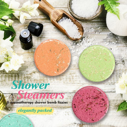 Shower Steamers Gift Set Aromatherapy Tablets for Spa and Relaxation