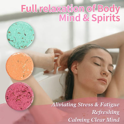 Shower Steamers Gift Set Aromatherapy Tablets for Spa and Relaxation