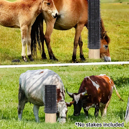 Cattle Body Brush Scratching Pad Assistant Tool for Farm Pasture Cow and Sheep