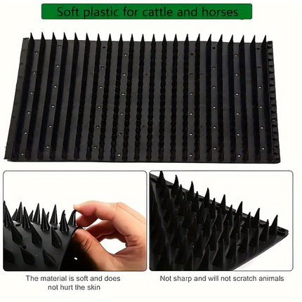 Cattle Body Brush Scratching Pad Assistant Tool for Farm Pasture Cow and Sheep