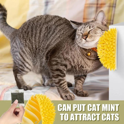 Durian Rubbing Comb for Cats Grooming Massage Tool Pet Hair Comb for Shedding