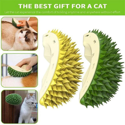Durian Rubbing Comb for Cats Grooming Massage Tool Pet Hair Comb for Shedding