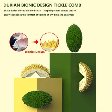 Durian Rubbing Comb for Cats Grooming Massage Tool Pet Hair Comb for Shedding