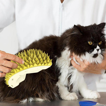 Durian Rubbing Comb for Cats Grooming Massage Tool Pet Hair Comb for Shedding