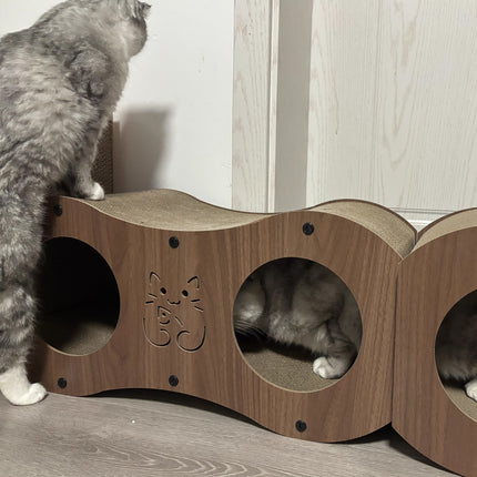 Cat Scratch Board Nest Toy Comfortable Pad Indoor Pet Play Furniture for Cats