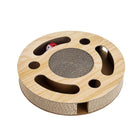 Cat Toy Interactive Turntable Ball Track Tower Pet Claw Training Play Exercise