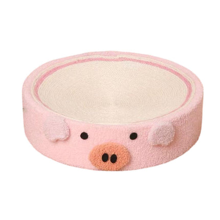 Cat Scratching Board Bed 3 in 1 Round Large Durable Pet Toy Furniture Protector