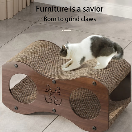 Cat Scratch Board Nest Toy Comfortable Pad Indoor Pet Play Furniture for Cats