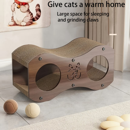 Cat Scratch Board Nest Toy Comfortable Pad Indoor Pet Play Furniture for Cats